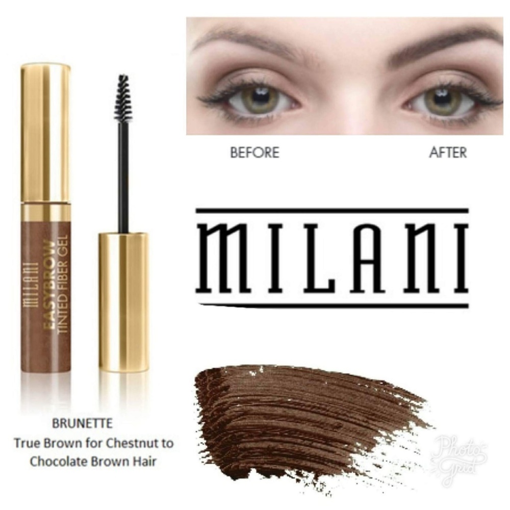 Milani Easybrow Tinted Fiber Gel Brunette